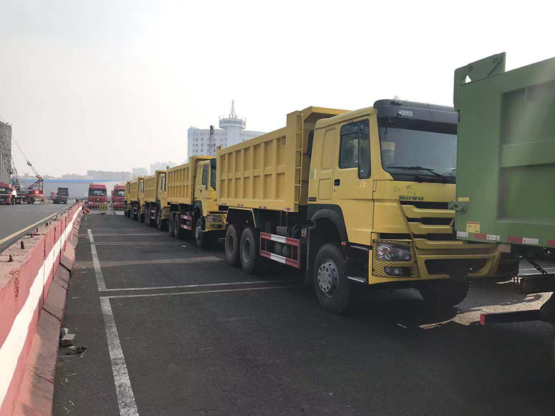 8 units Dump Truck Export to Africa