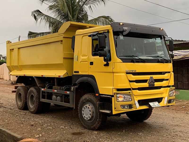 1 Unit Howo Dump Truck Export to Ghana