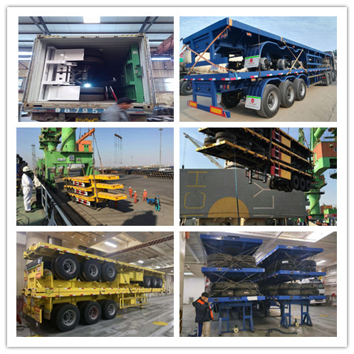Packaging & Delivery 20Ft Flatbed Trailers
