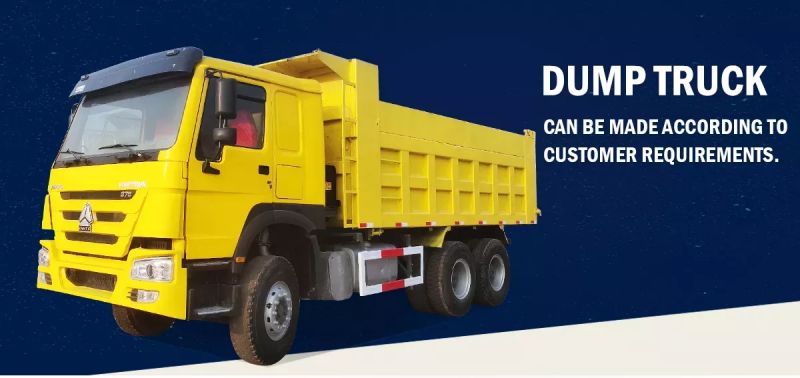 Howo 6x4 371 dump truck