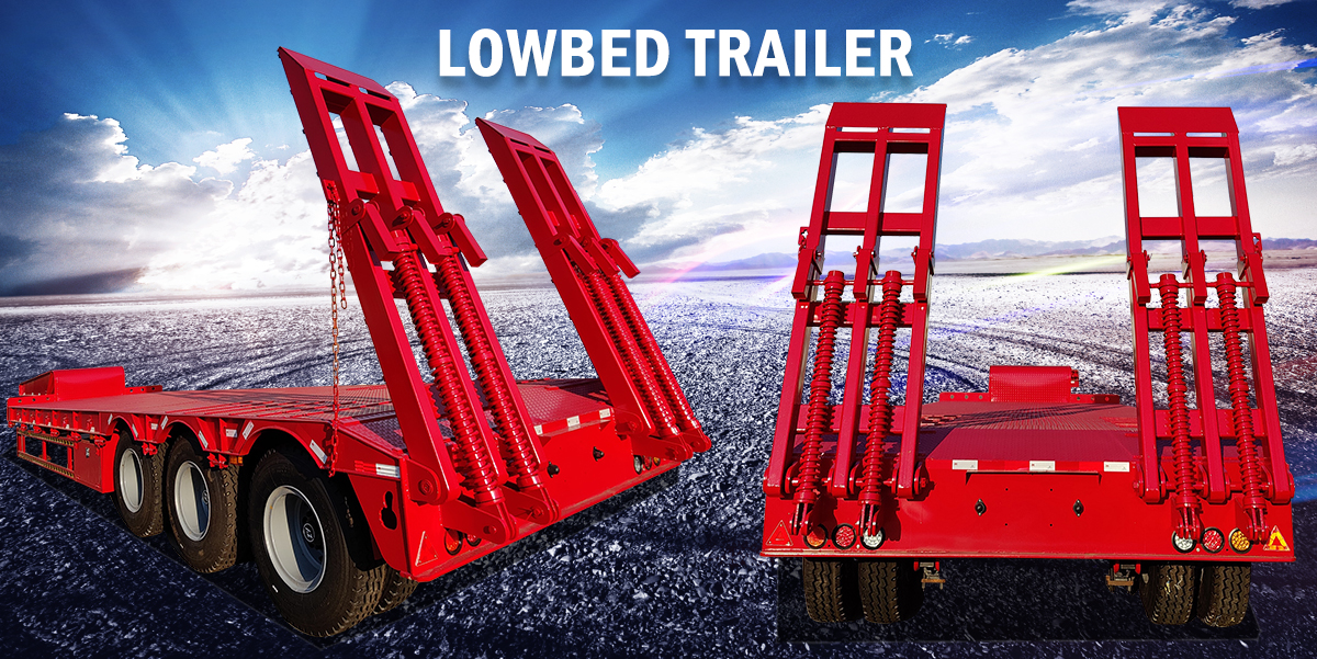 semi low bed trailer overview