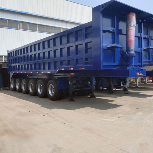 Axle Rear Dump Semi Trailer China Factory China Manufacturer China