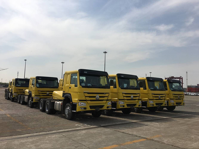 22units Tractor Truck Export to Dar Es Salaam Port