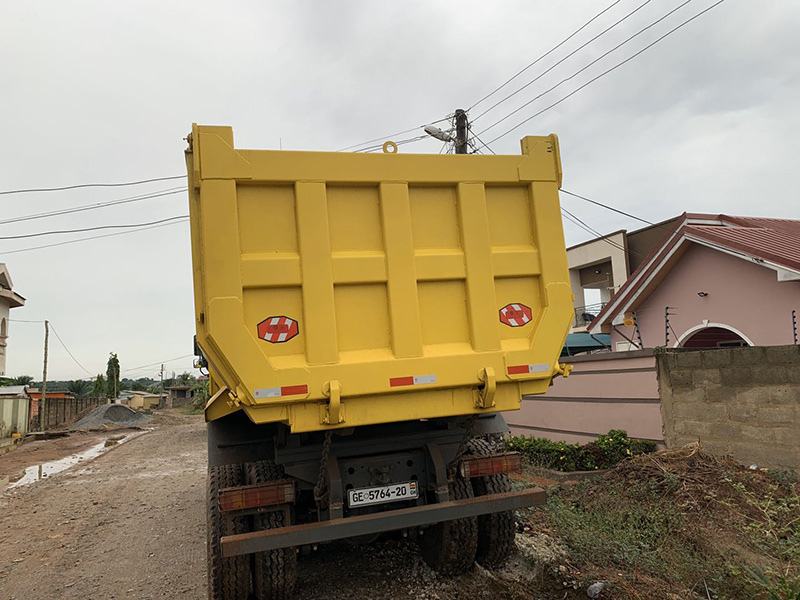 1 Unit Howo Dump Truck Export to Ghana